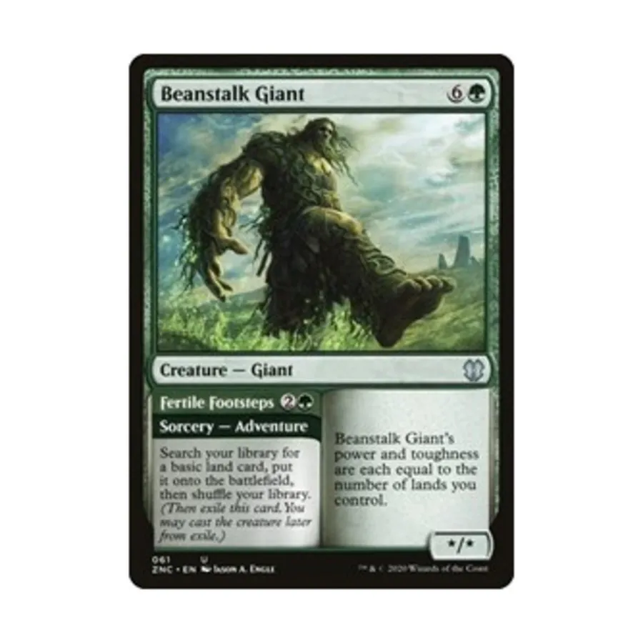 CCG Бобовый гигант (U), MTG - Commander - Zendikar Rising
CCG Бобовый гигант (U), MTG - Commander - Zendikar Rising