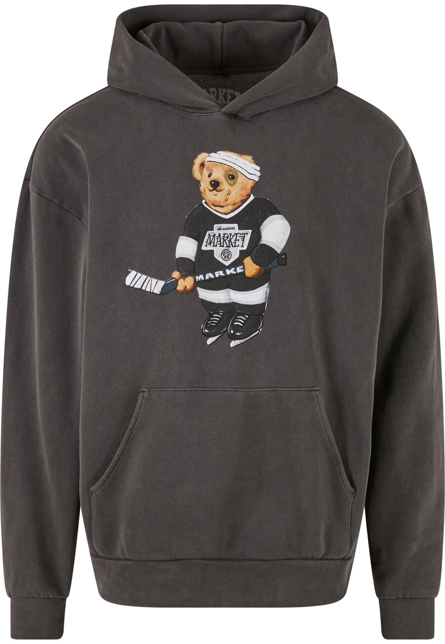 Толстовка MARKET Hockey Bear, черный
Толстовка MARKET Hockey Bear, черный
