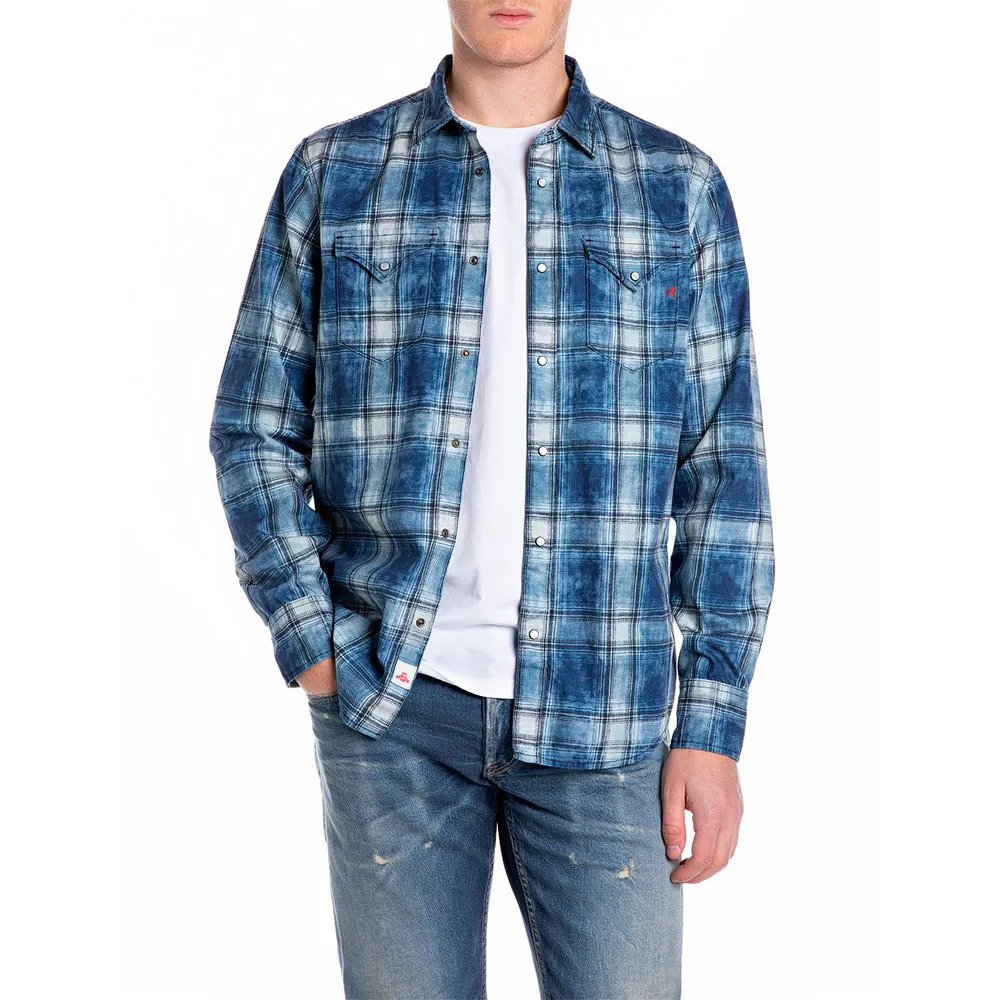 Рубашка Replay M4860C.000.52770, синий
Рубашка Replay M4860C.000.52770, синий