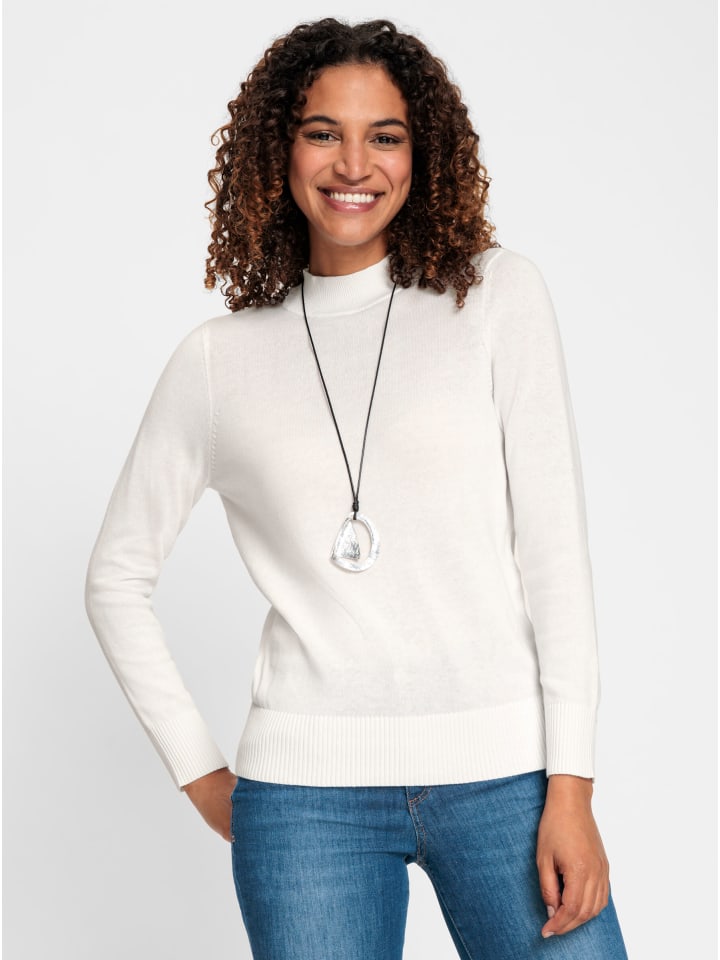 Свитер с воротником-стойкой цвета экрю WITT WEIDEN
Свитер с воротником-стойкой цвета экрю WITT WEIDEN