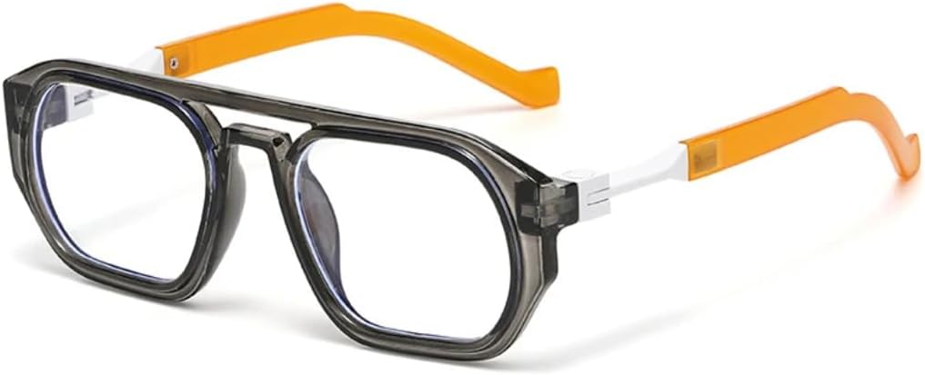 Ретро-солнцезащитные очки с многоугольными квадратными двойными перемычками для женщин, защита от УФ-излучения UV400, модные линзы с прозрачным градиентом, трендовая оправа для мужчин UATXTAU, Grey Orange Clear
Ретро-солнцезащитные очки с многоугольными квадратными двойными перемычками для женщин, защита от УФ-излучения UV400, модные линзы с прозрачным градиентом, трендовая оправа для мужчин UATXTAU, Grey Orange Clear