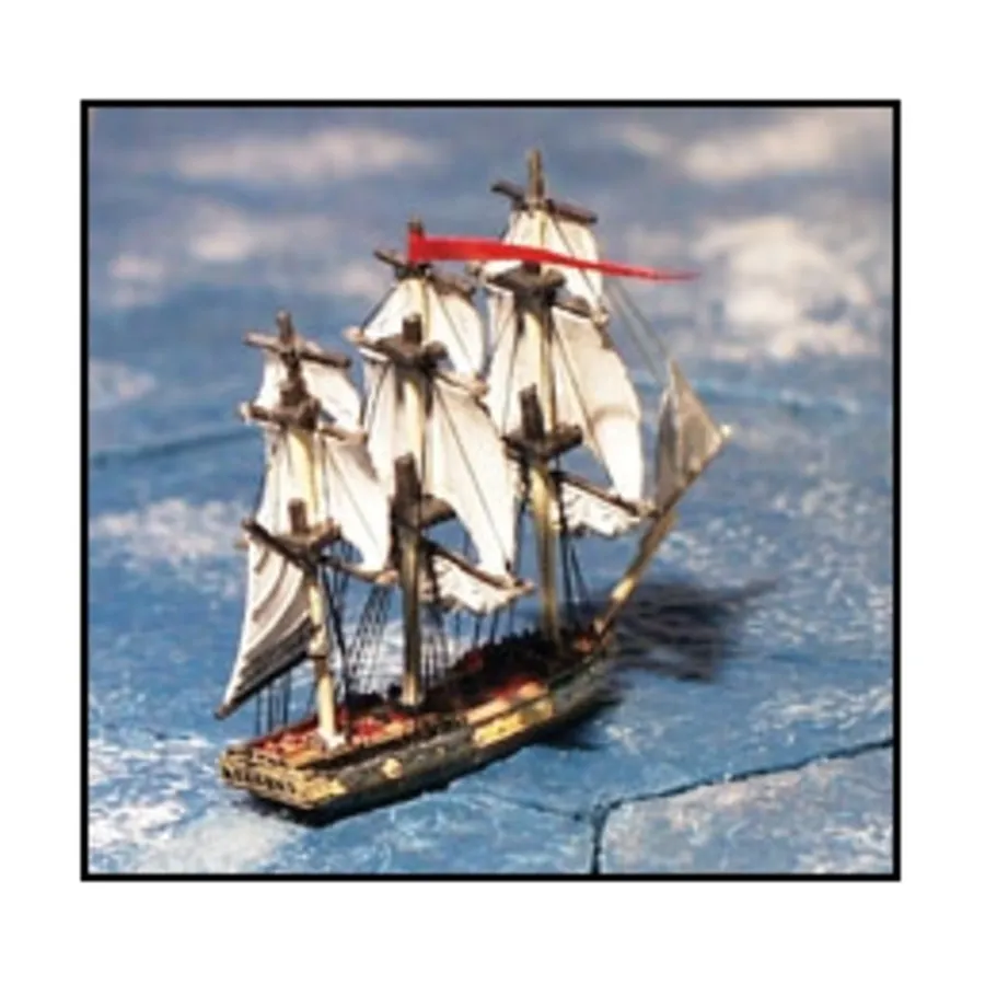 36-пушечный фрегат — HMS Hamadryad, Micronauts - Napoleonic Era Sailing Ships - Battle Sail Sets (1:1200)
36-пушечный фрегат — HMS Hamadryad, Micronauts - Napoleonic Era Sailing Ships - Battle Sail Sets (1:1200)