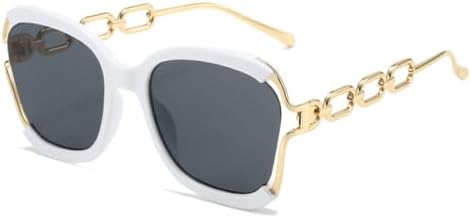 Солнцезащитные очки 2027 квадратной формы для женщин, защита от ультрафиолета UV400, ретро-оправа с цепочкой и металлическим каркасом, летние солнцезащитные очки для женщин MTZJH, White
Солнцезащитные очки 2027 квадратной формы для женщин, защита от ультрафиолета UV400, ретро-оправа с цепочкой и металлическим каркасом, летние солнцезащитные очки для женщин MTZJH, White