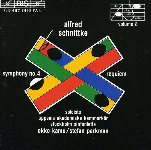 CD диск Schnittke / Kamu / Parkman / Stockholm Sinfonietta: Symphony 4 / Requiem
CD диск Schnittke / Kamu / Parkman / Stockholm Sinfonietta: Symphony 4 / Requiem