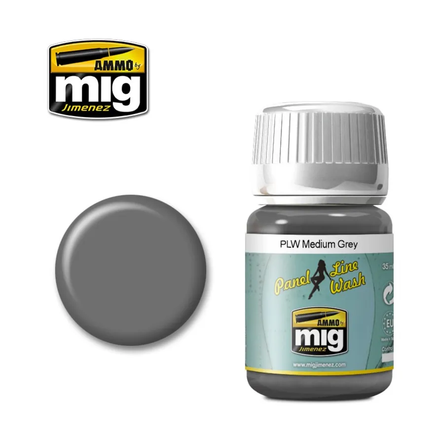 Средне-серый, Panel Line Wash
Средне-серый, Panel Line Wash