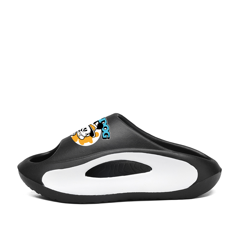 Детские шлепанцы с низким верхом, дышащие, противоскользящие и износостойкие BOBDOG, черный 
Детские шлепанцы с низким верхом, дышащие, противоскользящие и износостойкие BOBDOG, черный