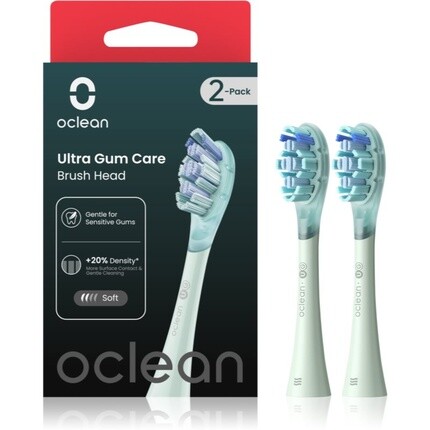 Сменная головка Ultra Gum Care UG01 - зеленая, 2 шт. Oclean
Сменная головка Ultra Gum Care UG01 - зеленая, 2 шт. Oclean