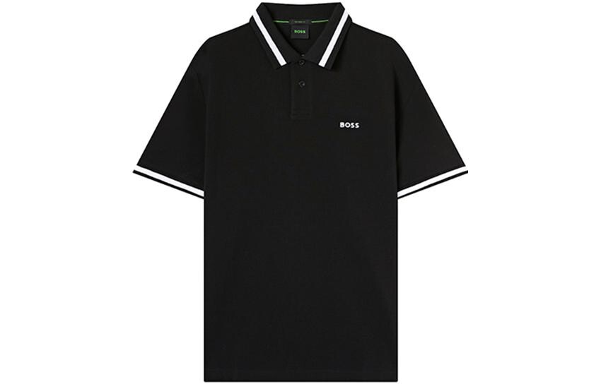 Рубашка поло мужская черная Hugo Boss, черный
Рубашка поло мужская черная Hugo Boss, черный