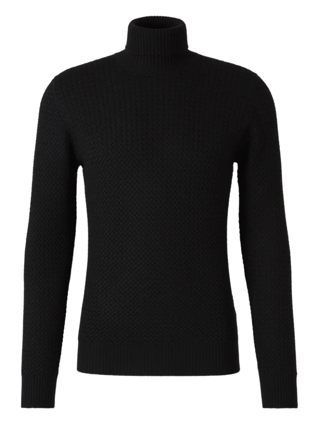 Свитер с косами Gran Sasso, черный
Свитер с косами Gran Sasso, черный