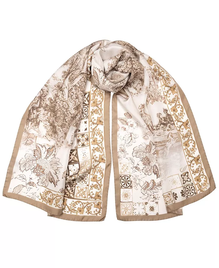 Туаль – длинный шелковый шарф для женщин Elizabetta, коричневый/бежевый
Туаль – длинный шелковый шарф для женщин Elizabetta, коричневый/бежевый