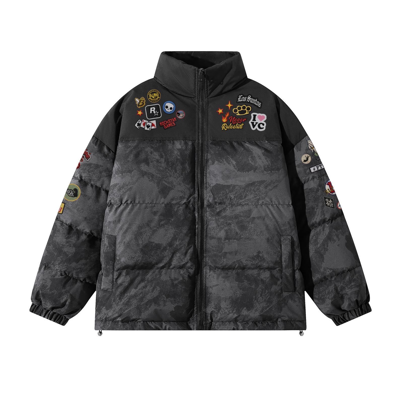 Пуховик Unisex Stand Collar с подкладкой из флиса NEVER RULE, темно-серый
Пуховик Unisex Stand Collar с подкладкой из флиса NEVER RULE, темно-серый