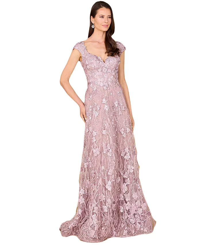 Женское платье А-силуэта с рукавами-крылышками и перьями Lara, фиолетовый
Женское платье А-силуэта с рукавами-крылышками и перьями Lara, фиолетовый