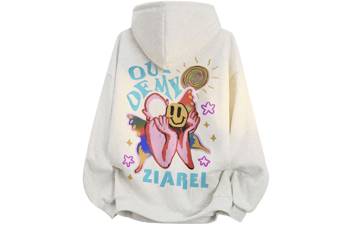 Толстовка Unisex Hooded Moderate Heavyweight ZIAREL, белый heather серый
Толстовка Unisex Hooded Moderate Heavyweight ZIAREL, белый heather серый