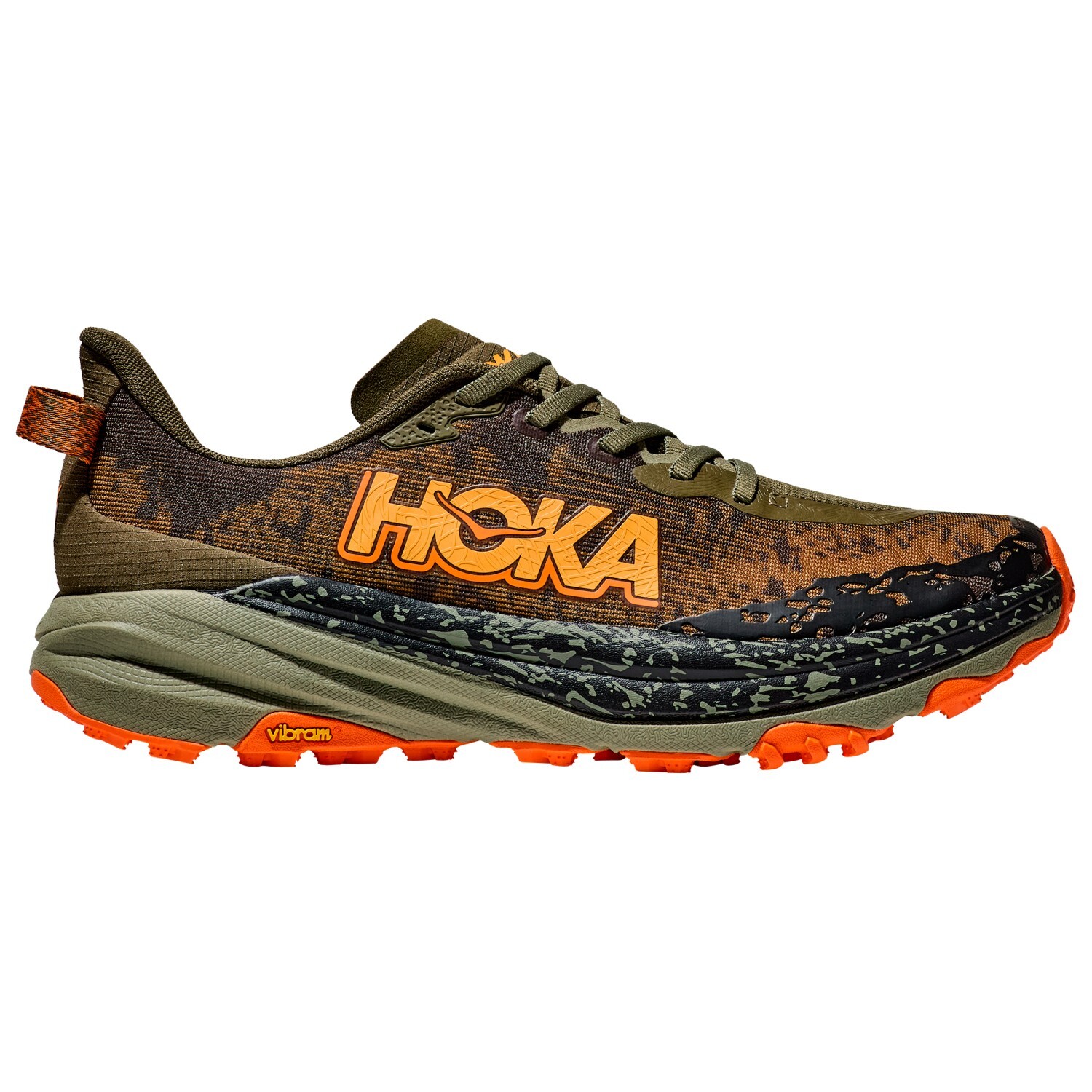 Кроссовки для бега по пересеченной местности Hoka Speedgoat 6, цвет Antique Olive/Squash
Кроссовки для бега по пересеченной местности Hoka Speedgoat 6, цвет Antique Olive/Squash