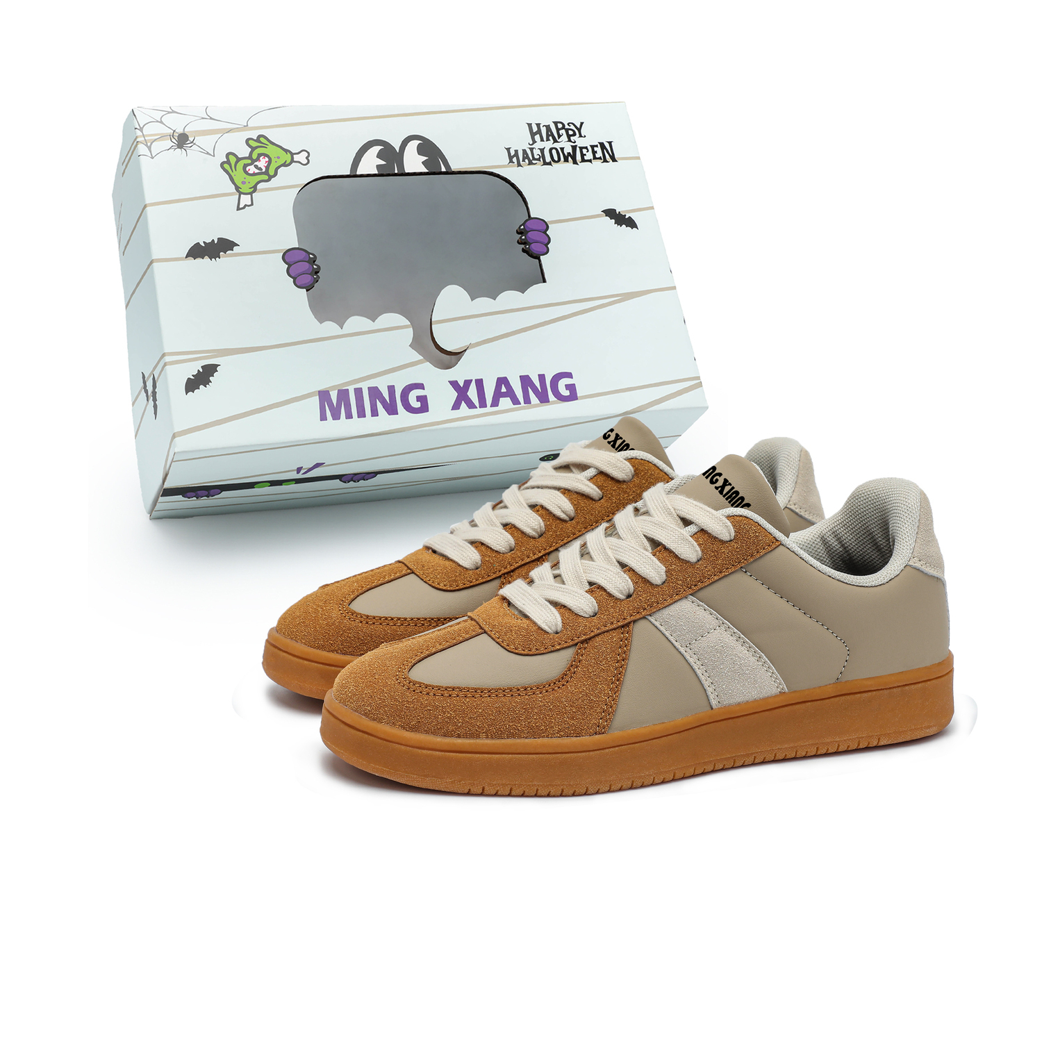 Singing Антискользящие и износостойкие дышащие низкие скейтерские кроссовки унисекс светло-коричневые (в коробке), цвет Light Brown (Box Included)
Singing Антискользящие и износостойкие дышащие низкие скейтерские кроссовки унисекс светло-коричневые (в коробке), цвет Light Brown (Box Included)