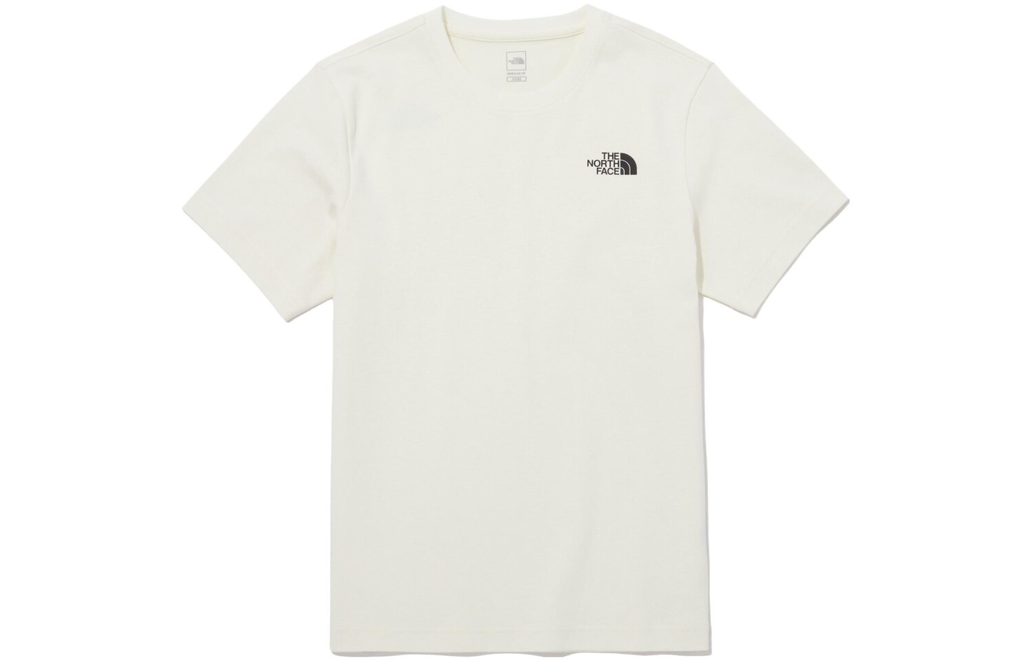 Футболка унисекс цвета слоновой кости белого цвета The North Face, белый 
Футболка унисекс цвета слоновой кости белого цвета The North Face, белый
