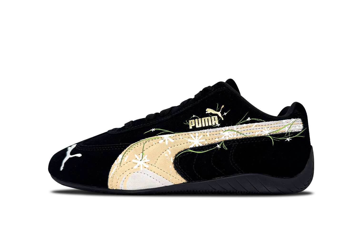 Speedcat Collection низкие повседневные кроссовки Unisex черные золотые PUMA, черный золотой
Speedcat Collection низкие повседневные кроссовки Unisex черные золотые PUMA, черный золотой