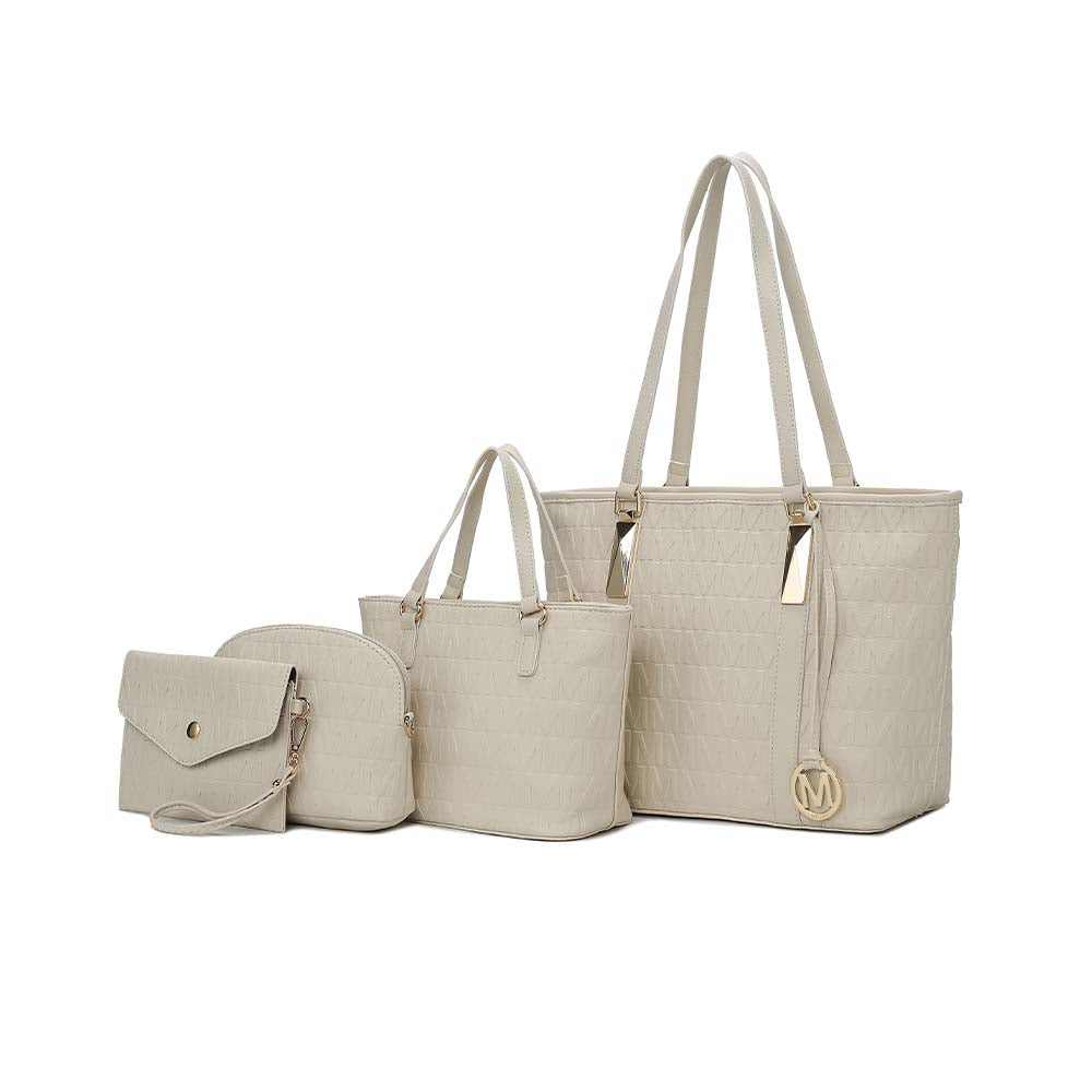 Сумка-тоут Arya Signature, мини-сумка, чехол и браслет от Mia K MKF Collection By Mia K., бежевый
Сумка-тоут Arya Signature, мини-сумка, чехол и браслет от Mia K MKF Collection By Mia K., бежевый