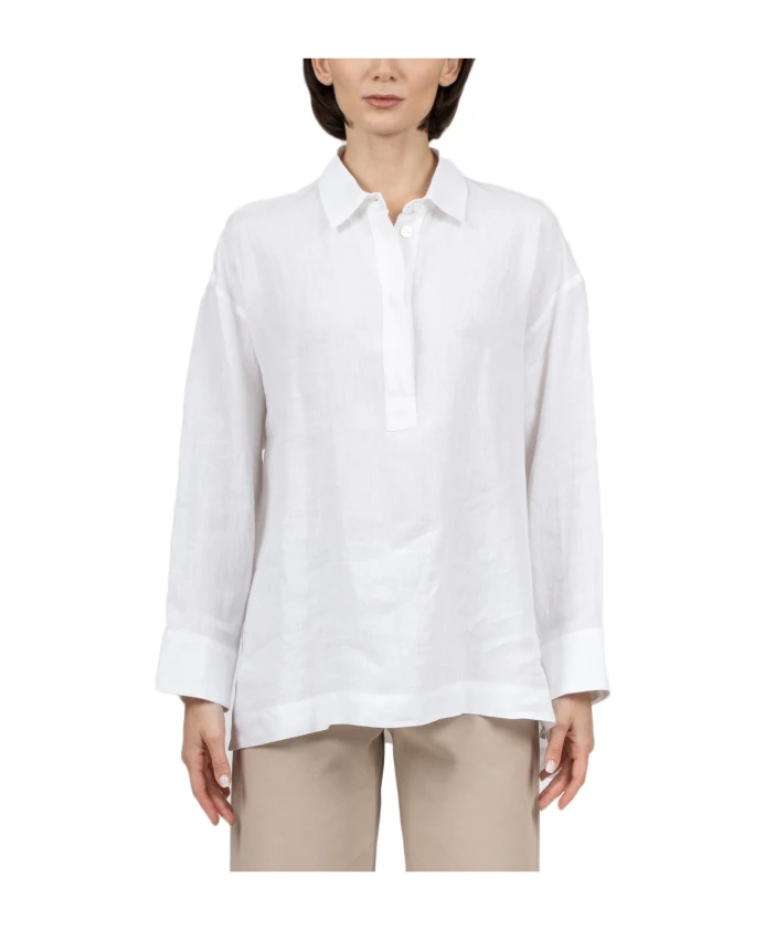Льняная рубашка Varese Max Mara, белый
Льняная рубашка Varese Max Mara, белый