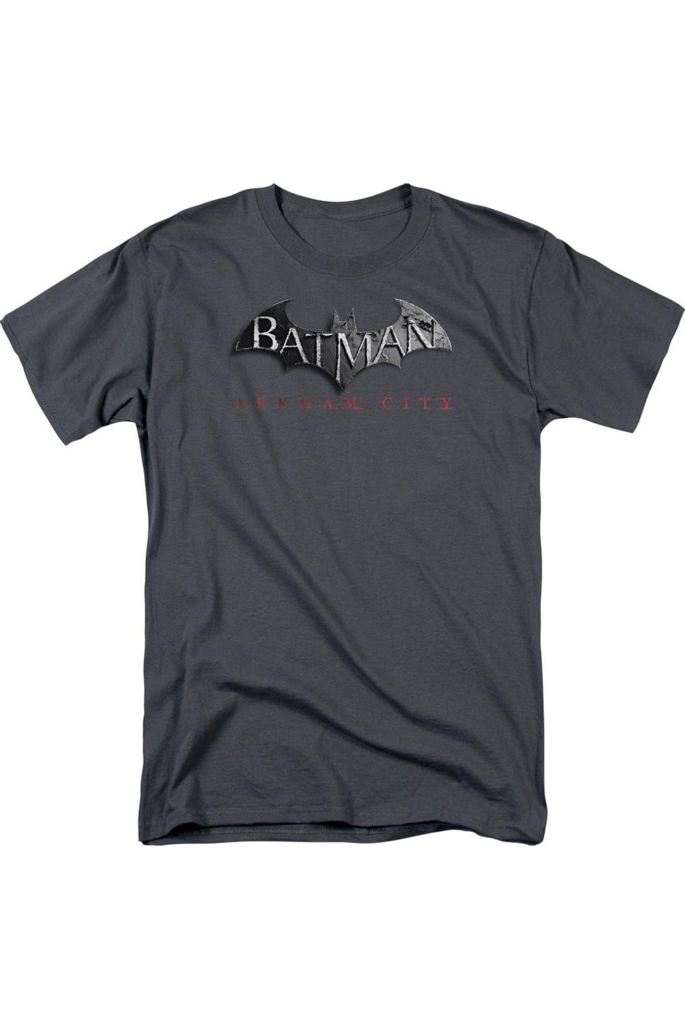 Футболка с коротким рукавом и логотипом Batman Arkham City для взрослых Gildan, цвет charcoal
Футболка с коротким рукавом и логотипом Batman Arkham City для взрослых Gildan, цвет charcoal