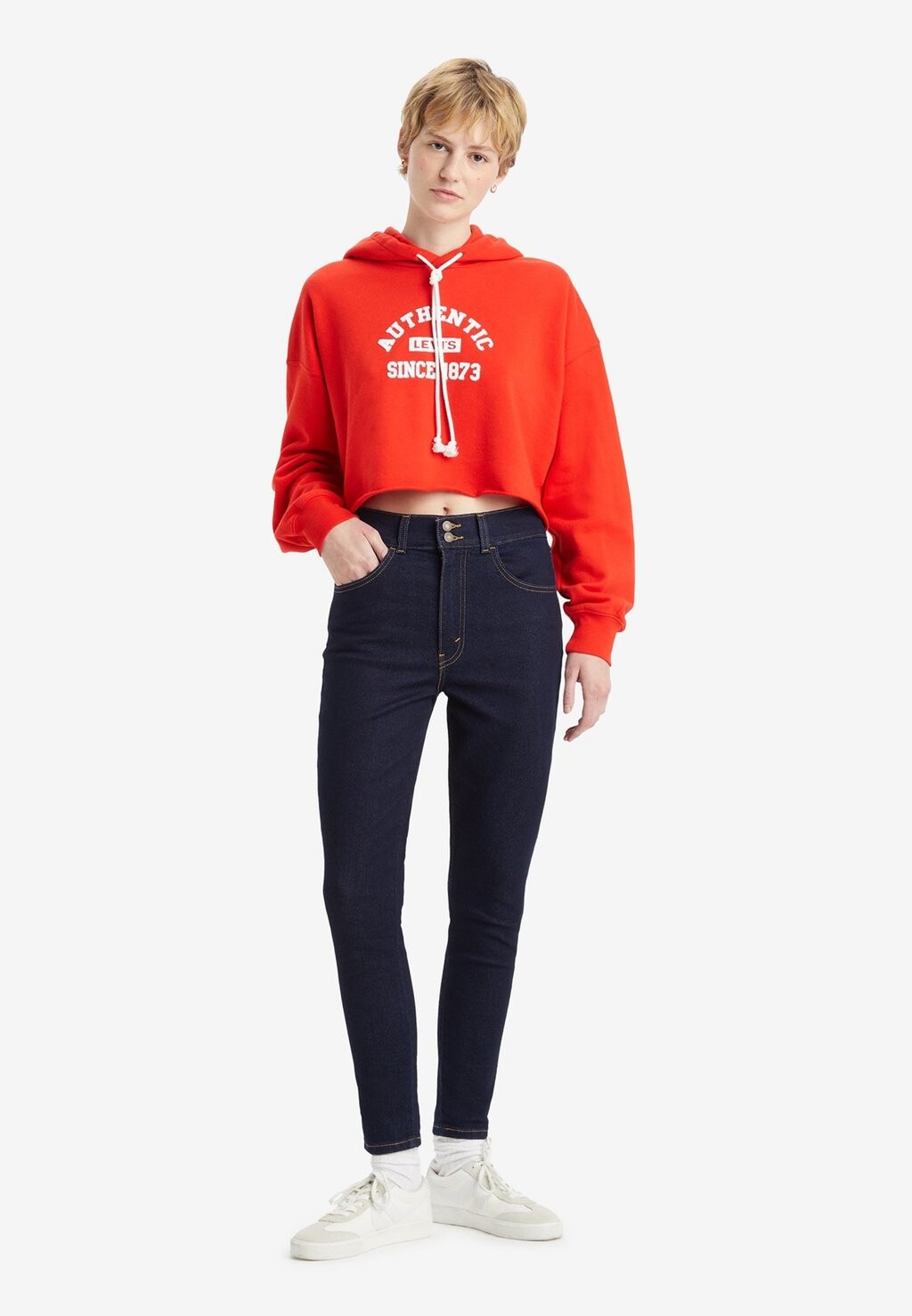 Джинсы скинни RETRO HIGH SKINNY Levi's, темно-синий деним
Джинсы скинни RETRO HIGH SKINNY Levi's, темно-синий деним