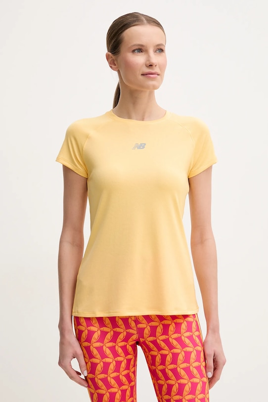 Футболка для бега Jacquard New Balance, желтый
Футболка для бега Jacquard New Balance, желтый