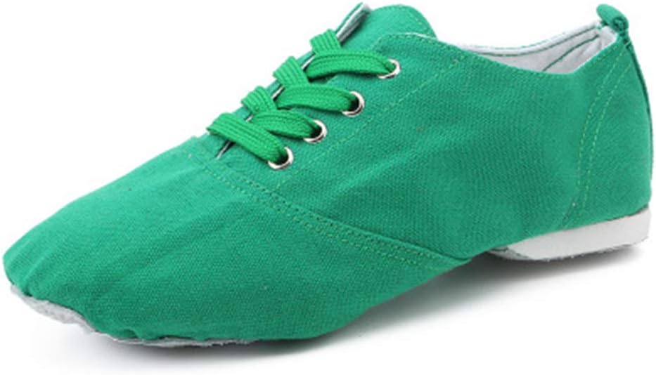 Кожано-текстильные джазовые туфли HROYL на шнуровке, подходят для девочек/мальчиков/женщин/мужчин, модель TJ-DBjazz, зеленый
Кожано-текстильные джазовые туфли HROYL на шнуровке, подходят для девочек/мальчиков/женщин/мужчин, модель TJ-DBjazz, зеленый