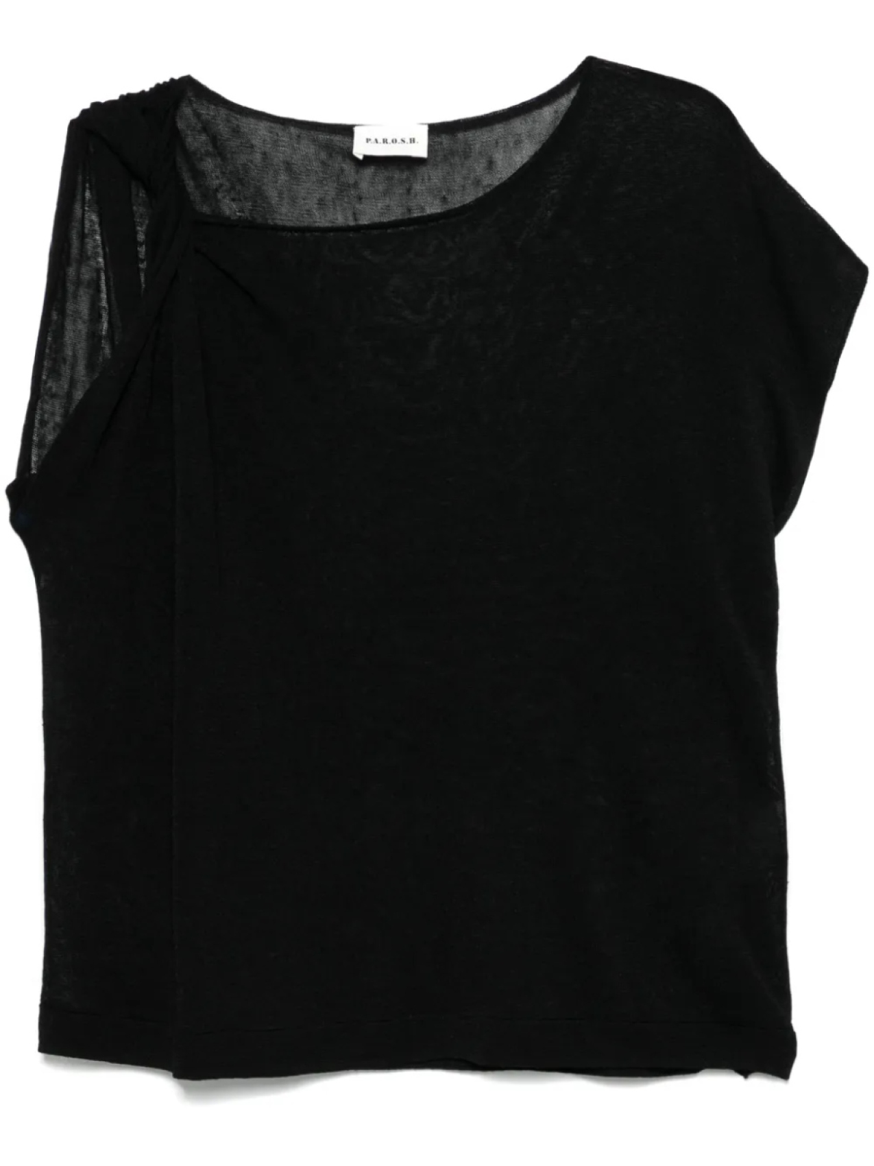Блузка PAROSH с закрученной деталью P.A.R.O.S.H., черный
Блузка PAROSH с закрученной деталью P.A.R.O.S.H., черный