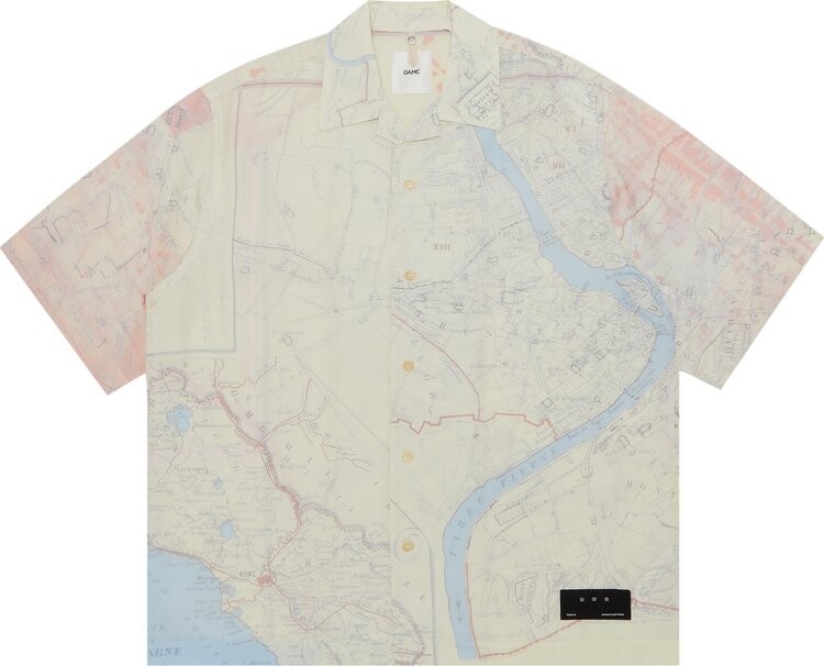 Рубашка OAMC Kurt 'Butter', разноцветный
Рубашка OAMC Kurt 'Butter', разноцветный