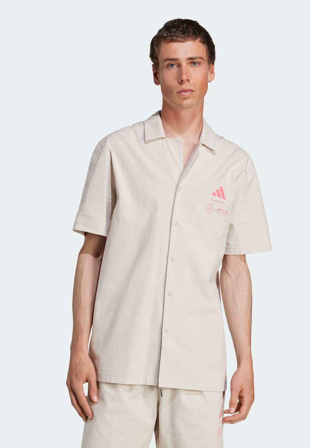 Рубашка Adidas Performance, бежевый
Рубашка Adidas Performance, бежевый