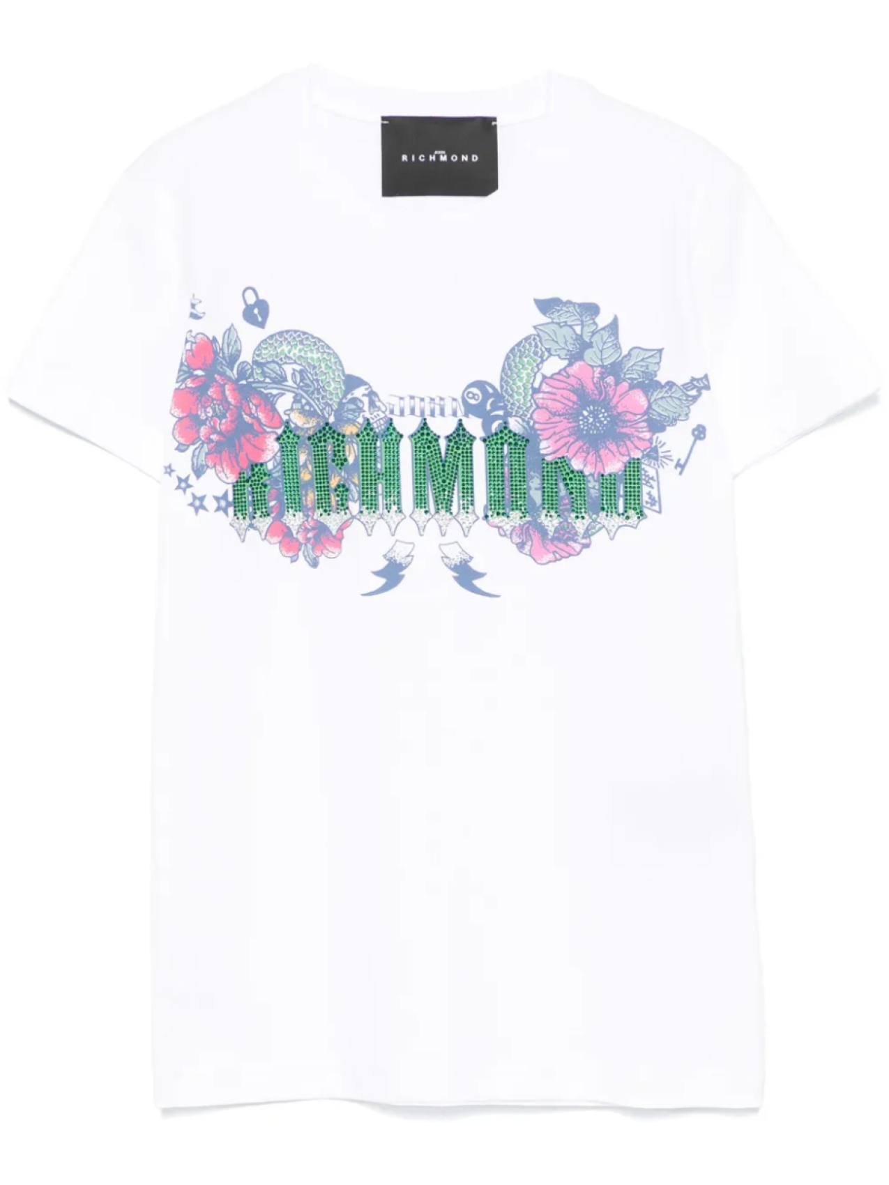 John Richmond футболка с цветочным принтом, белый
John Richmond футболка с цветочным принтом, белый
