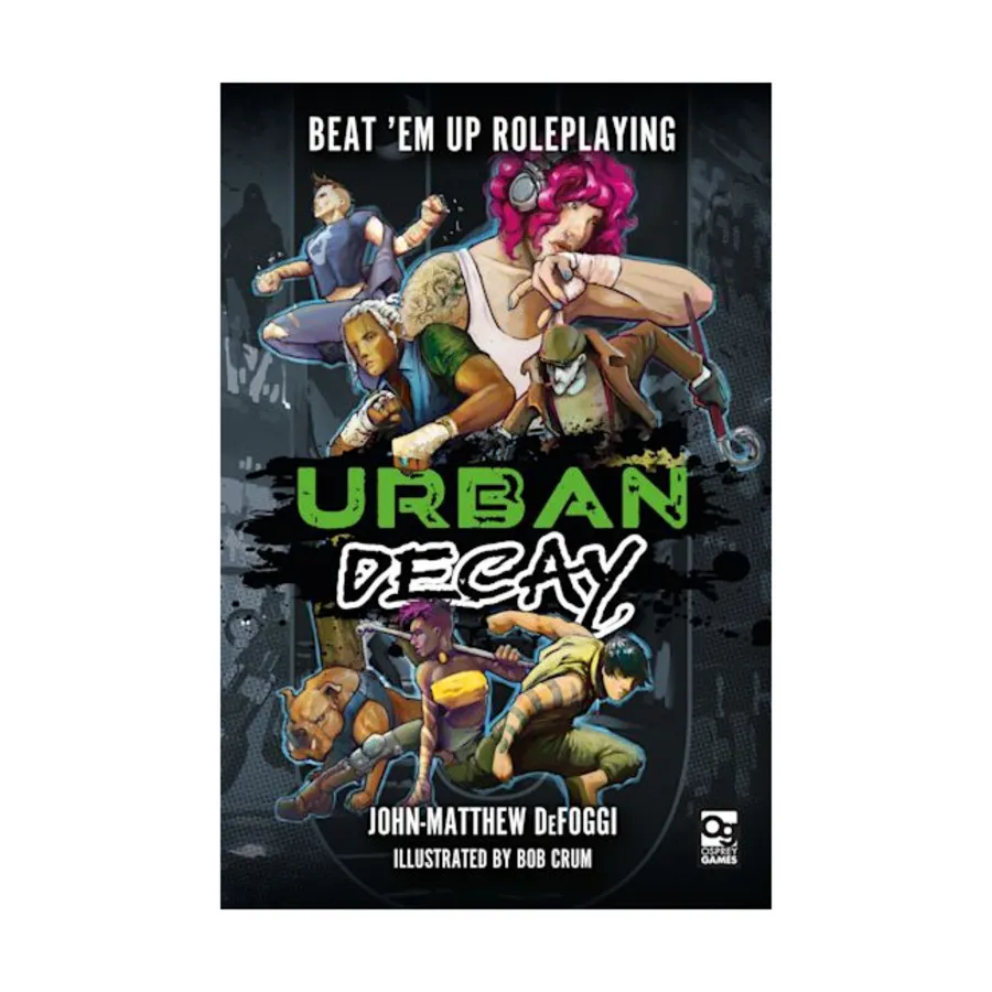 Urban Decay, Role Playing Games (Osprey), твердый переплет 
Urban Decay, Role Playing Games (Osprey), твердый переплет