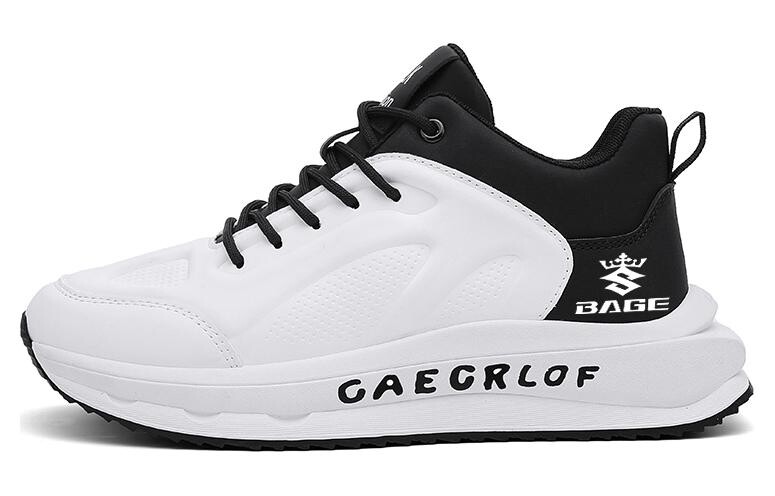 Кроссовки мужские толстые низкие Bage, черный/зеленый
Кроссовки мужские толстые низкие Bage, черный/зеленый