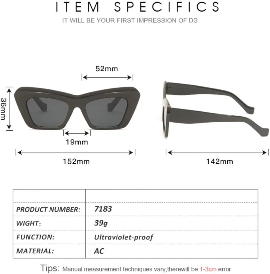 Винтажные солнцезащитные очки «кошачий глаз» для женщин, роскошные модные солнцезащитные очки в большой оправе, ретро-очки для женщин и мужчин generic, Tea
Винтажные солнцезащитные очки «кошачий глаз» для женщин, роскошные модные солнцезащитные очки в большой оправе, ретро-очки для женщин и мужчин generic, Tea