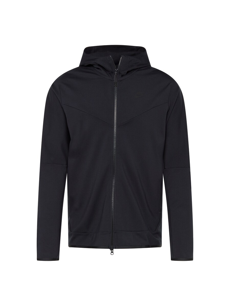 Толстовка с капюшоном на молнии Nike Sportswear Tech Fleece, черный 
Толстовка с капюшоном на молнии Nike Sportswear Tech Fleece, черный