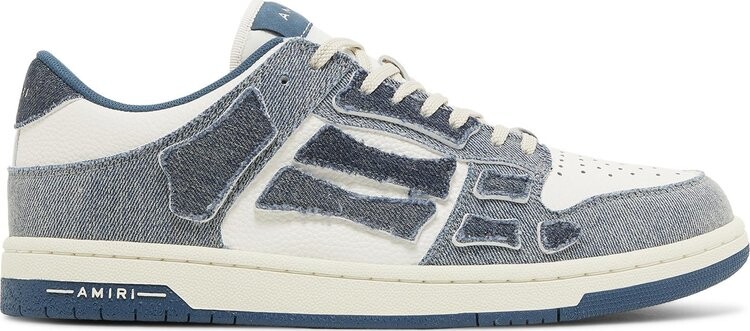Кроссовки Amiri Skel Top Low 'Denim', синий 
Кроссовки Amiri Skel Top Low 'Denim', синий