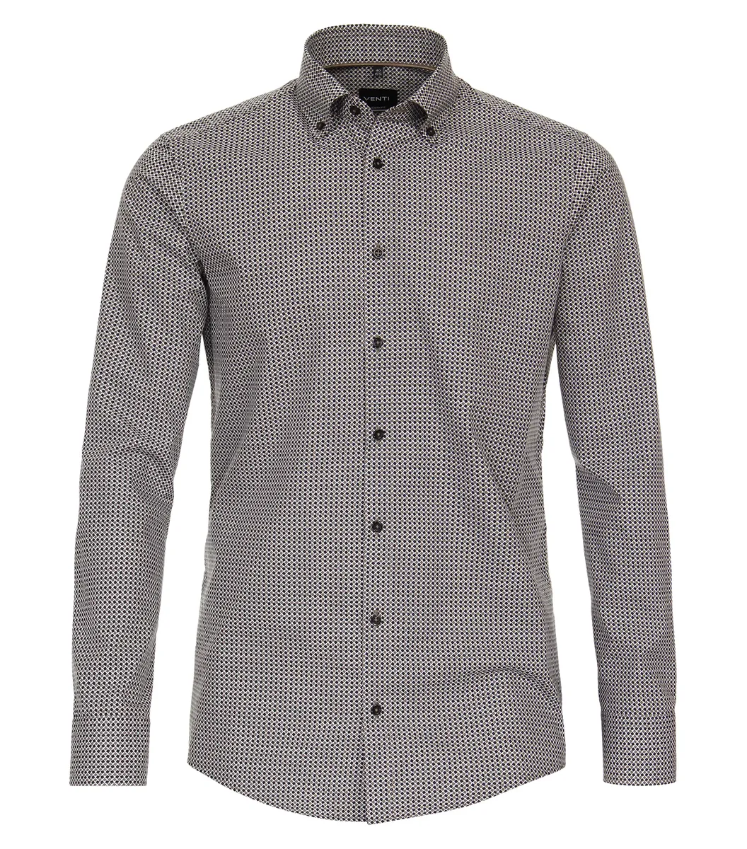 Деловая рубашка VENTI "Деловая рубашка VENTI принт", коричневый
Деловая рубашка VENTI "Деловая рубашка VENTI принт", коричневый