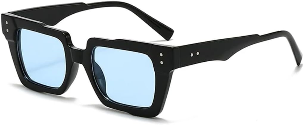 Солнцезащитные очки с защитой от УФ-излучения UV400 | Панк-стиль, разноцветные линзы | Для женщин и мужчин, для занятий спортом на открытом воздухе и вождения DSVIGF, Black-blue
Солнцезащитные очки с защитой от УФ-излучения UV400 | Панк-стиль, разноцветные линзы | Для женщин и мужчин, для занятий спортом на открытом воздухе и вождения DSVIGF, Black-blue