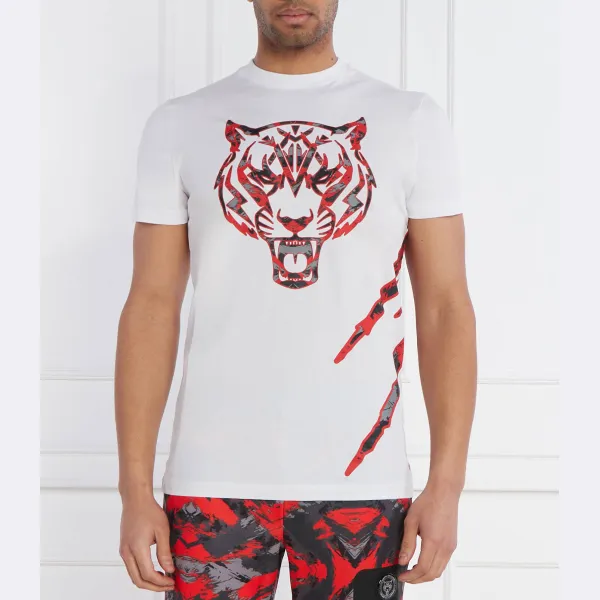 Футболка стандартного кроя Tiger Plein Sport, белый
Футболка стандартного кроя Tiger Plein Sport, белый