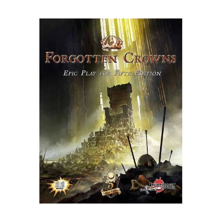 Модуль Forgotten Crowns - Epic Play for Fifth Edition, Dungeons & Dragons (5th Edition) - Adventures & Modules (Legendary Games)
Модуль Forgotten Crowns - Epic Play for Fifth Edition, Dungeons & Dragons (5th Edition) - Adventures & Modules (Legendary Games)