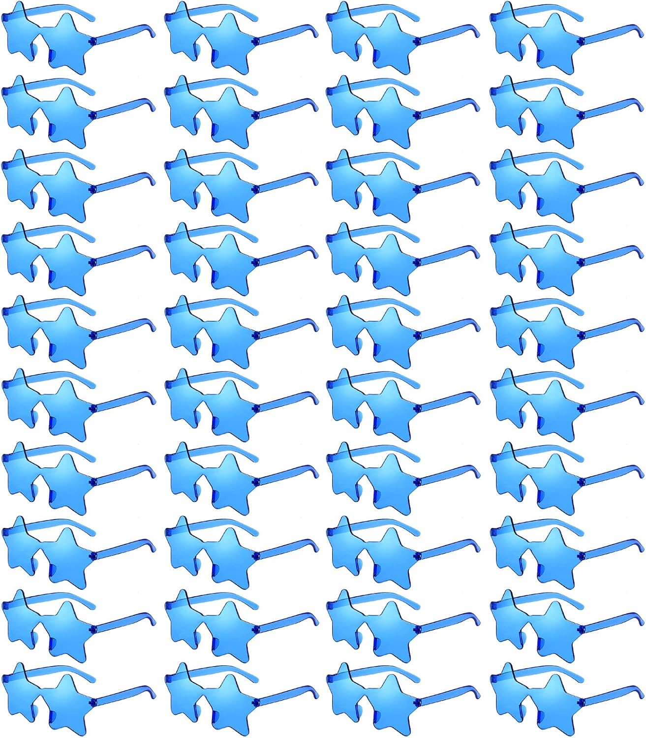 40 пар солнцезащитных очков без оправы в форме звезды, оптовая продажа, прозрачные очки конфетных цветов в форме звезды для женщин и мужчин, сувениры для вечеринок YWL, Blue
40 пар солнцезащитных очков без оправы в форме звезды, оптовая продажа, прозрачные очки конфетных цветов в форме звезды для женщин и мужчин, сувениры для вечеринок YWL, Blue