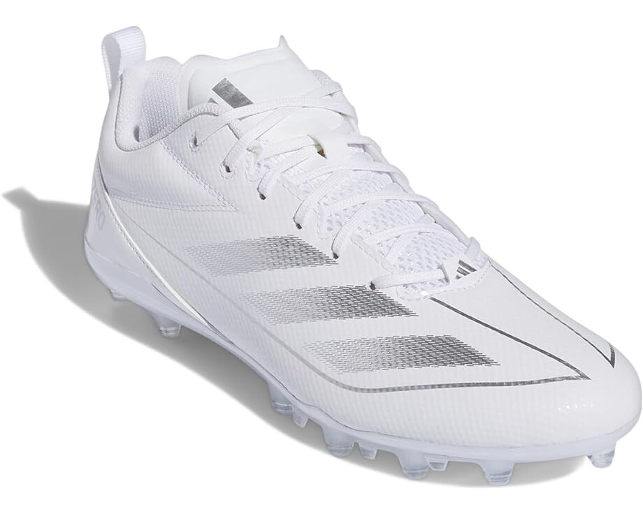 Кроссовки adidas adizero Spark Football Cleats, цвет White/Silver Metallic/White 2
Кроссовки adidas adizero Spark Football Cleats, цвет White/Silver Metallic/White 2