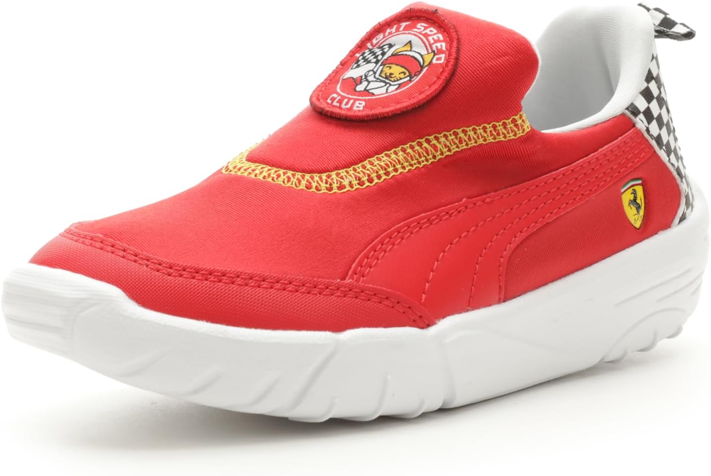 Кроссовки Puma для детей и подростков Scuderia Ferrari без шнурков, белый
Кроссовки Puma для детей и подростков Scuderia Ferrari без шнурков, белый