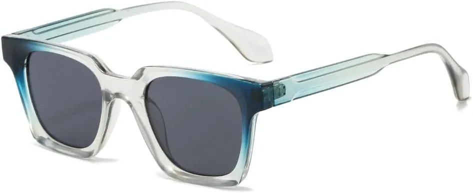 Мужские солнцезащитные очки в стиле ретро, квадратные, модные солнцезащитные очки UV400, женские панк-очки, зеленые солнцезащитные очки HYYZZC, Gray Gray
Мужские солнцезащитные очки в стиле ретро, квадратные, модные солнцезащитные очки UV400, женские панк-очки, зеленые солнцезащитные очки HYYZZC, Gray Gray