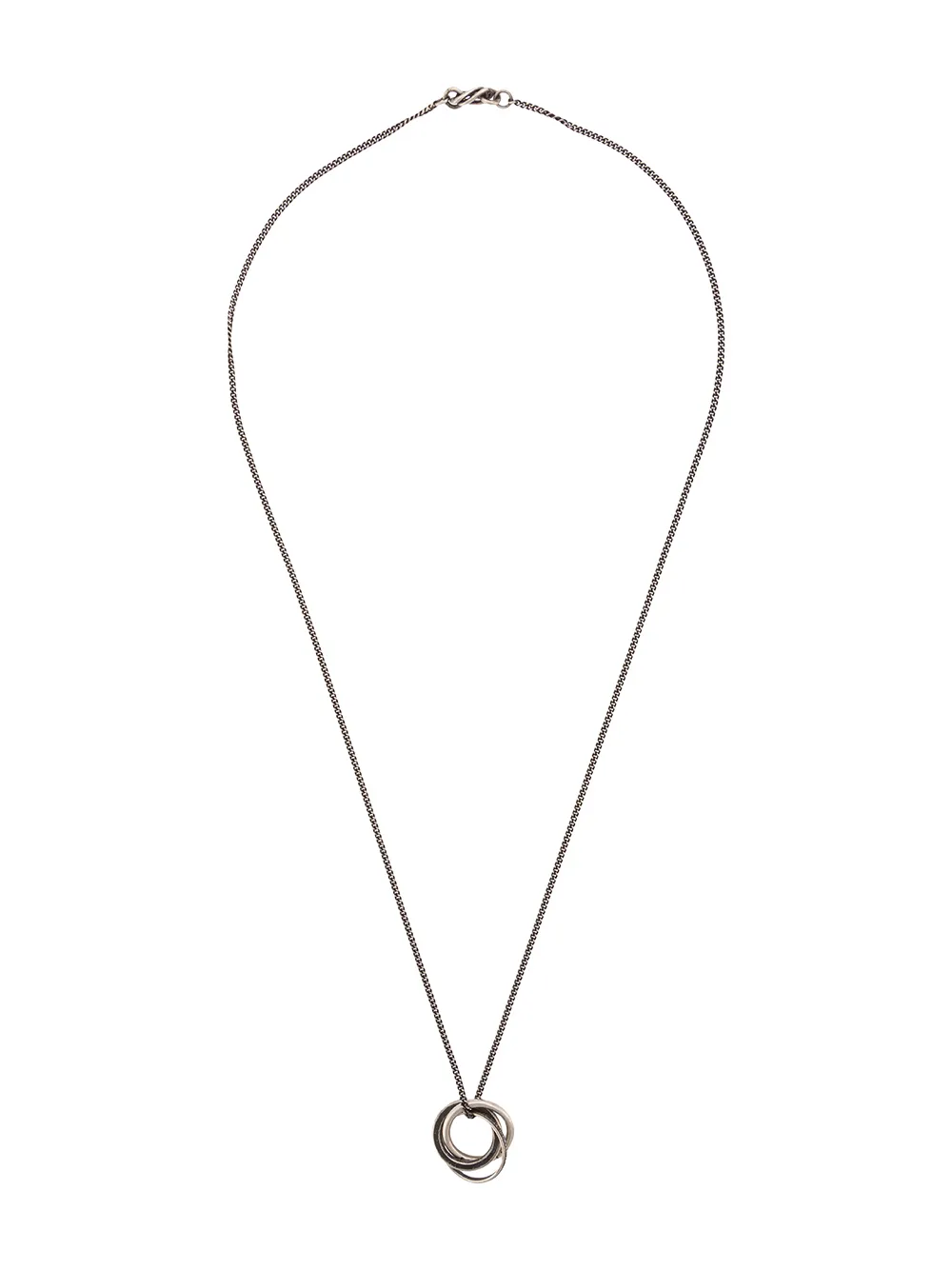 Колье с кулоном в форме колец WERKSTATT:MÜNCHEN, серебяный
Колье с кулоном в форме колец WERKSTATT:MÜNCHEN, серебяный