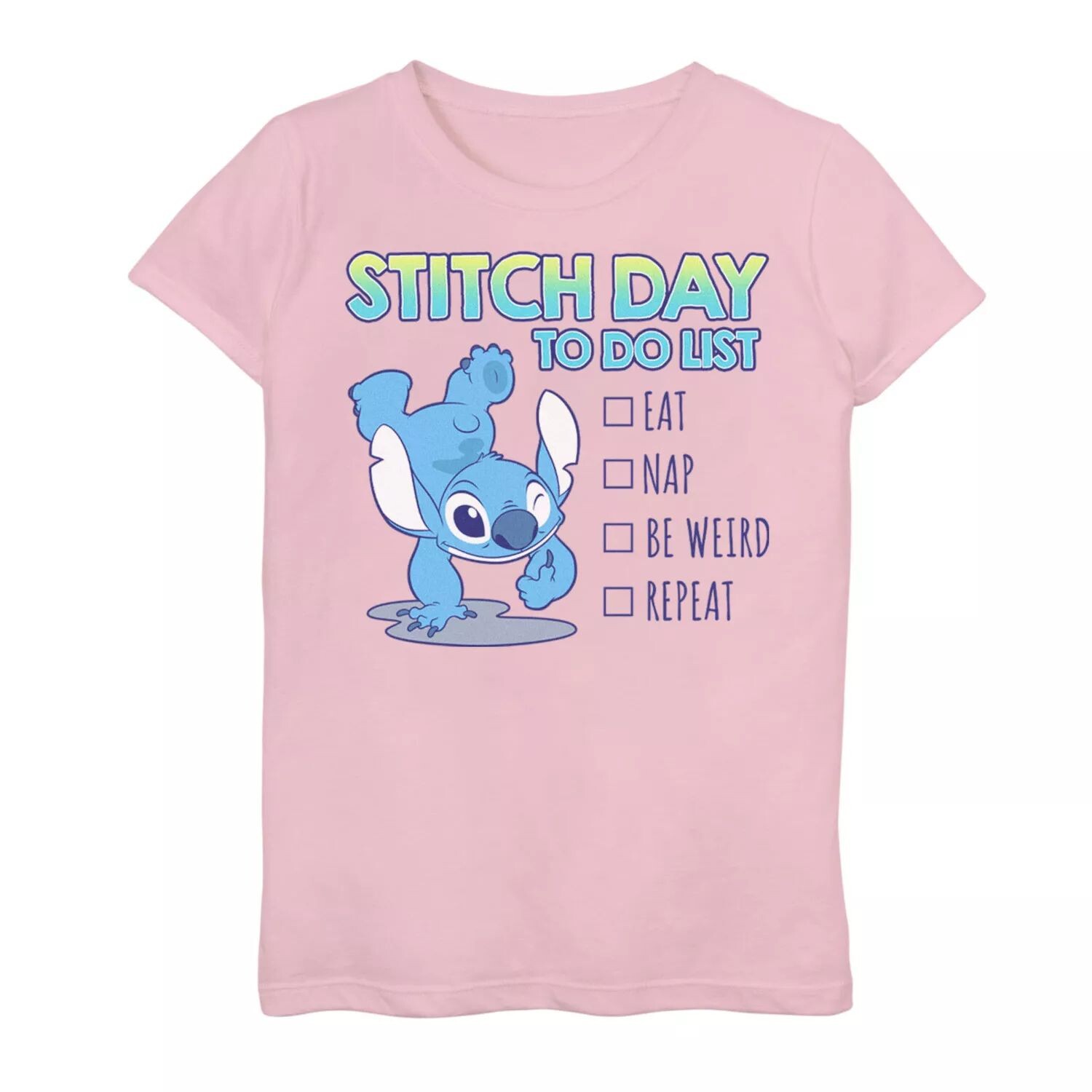 Футболка со списком дел для девочек 7–16 лет Disney's Lilo & Stitch Disney 
Футболка со списком дел для девочек 7–16 лет Disney's Lilo & Stitch Disney