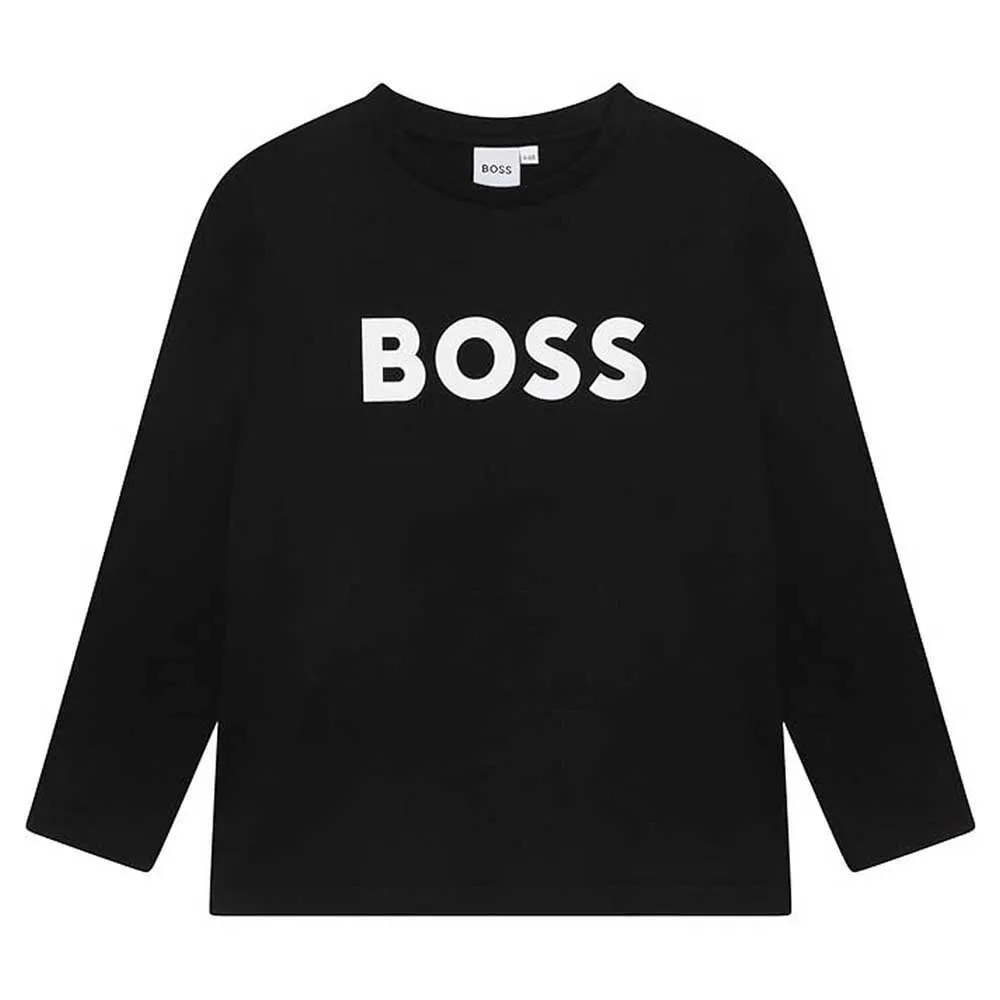 Лонгслив BOSS J25P25, черный
Лонгслив BOSS J25P25, черный