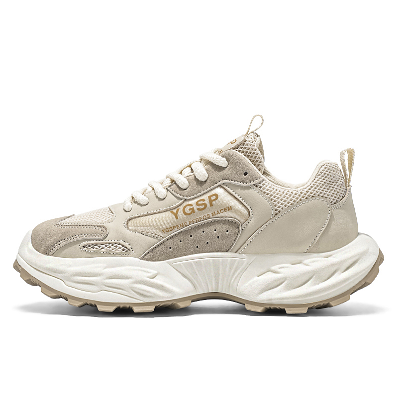 Износостойкие дышащие низкие массивные кроссовки для мужчин Little Daisy, Beige
Износостойкие дышащие низкие массивные кроссовки для мужчин Little Daisy, Beige