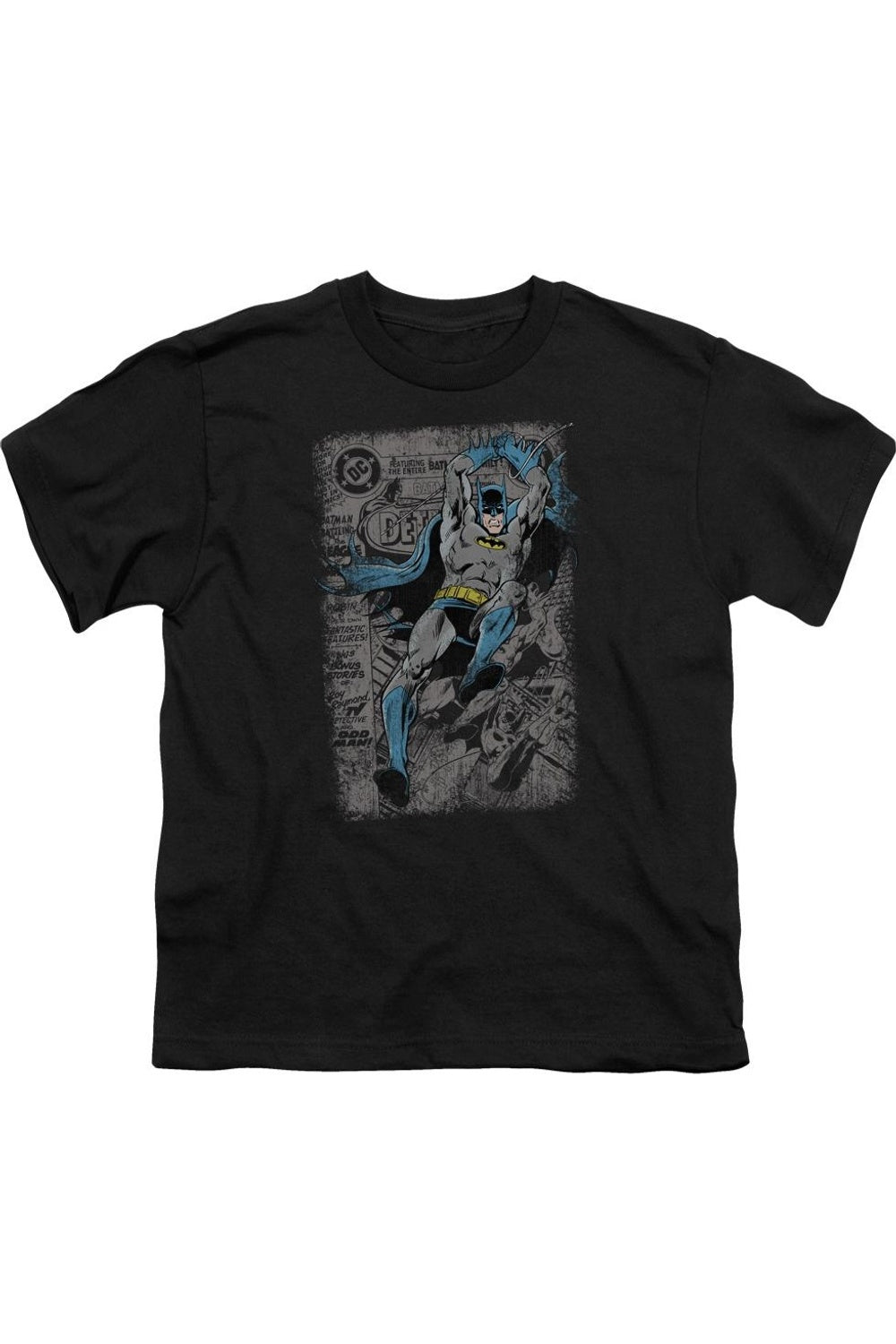 Футболка с коротким рукавом для подростков Batman Detective #487 Distress Gildan, черный
Футболка с коротким рукавом для подростков Batman Detective #487 Distress Gildan, черный