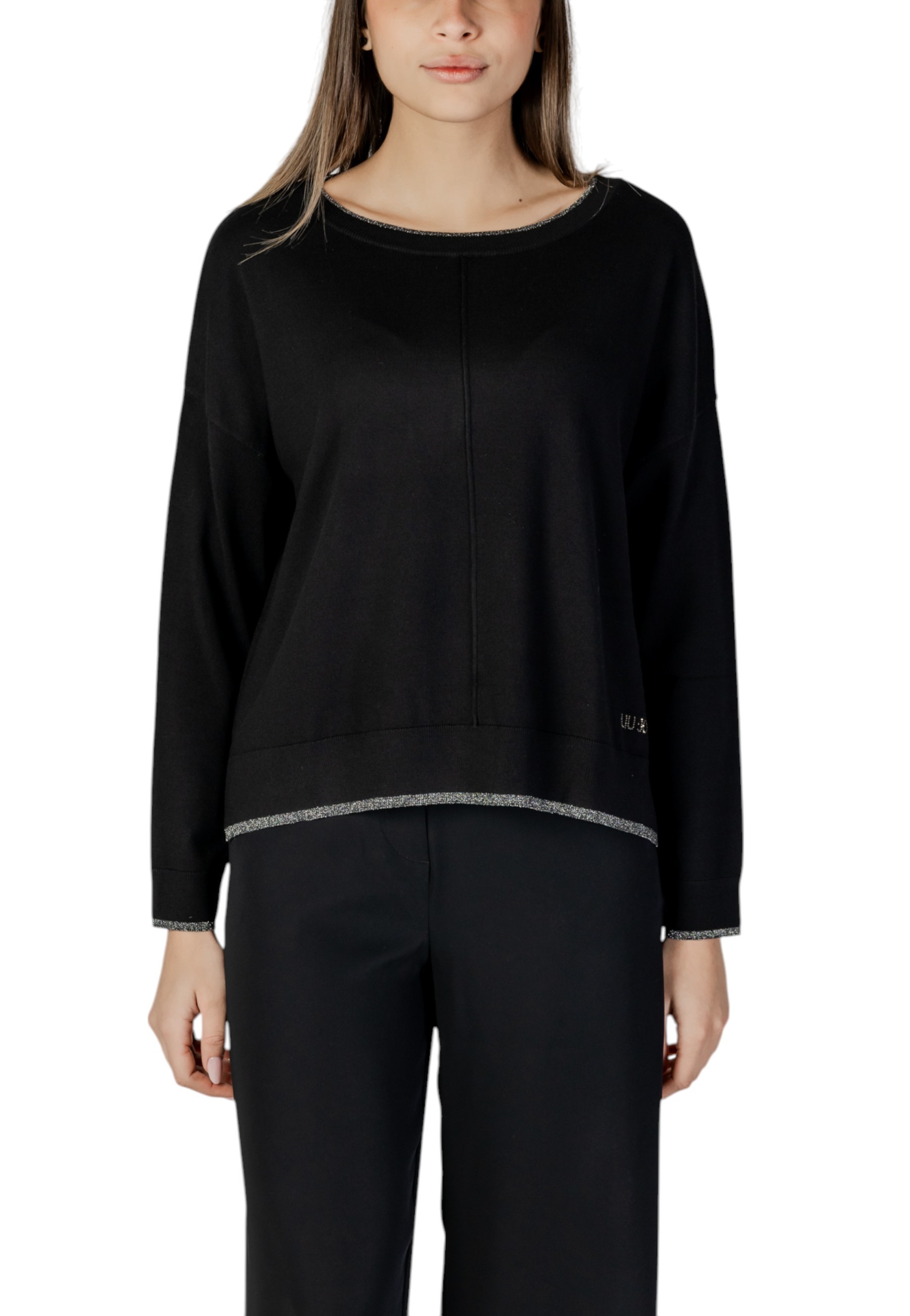 Свитер Liu Jo трикотажный, черный
Свитер Liu Jo трикотажный, черный